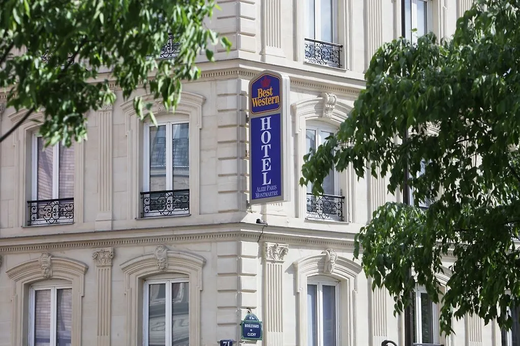 Contact Hotel Alize Montmartre Paříž